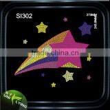 Bling Bling Star Iron On Rhinestone Transfer Star Design Motifs thumbnail-4