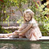 Kids Frock Designs Summer TUTU Dress Toddler Girls Pink Cotton Dresses Gauze Pretty Dress For Girls European KIDS Dress thumbnail-3