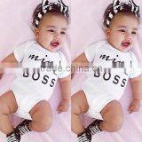 S17536A 2017 Newborn Infant Boys Jumpsuit With Short Sleeve thumbnail-1