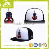 5 Panel Snapback Print Foam Flat Bill Mesh Trucker Hat thumbnail-2