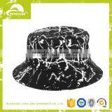 Custom Logo Cotton Black Washed Sublimation Bucket Hat thumbnail-1