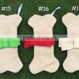 Wholesale Burlap Christmas Stocking thumbnail-3