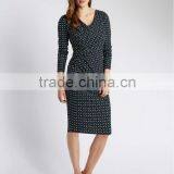 Geometric Print Shift Dress thumbnail-1