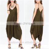 New Arrival Spaghetti Straps Festival Season Harem Jumpsuit Clothes Women thumbnail-1