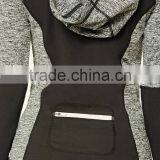 Guangdong Wholesale Custom T-shirt Contrast Color Hoodie Sweatshirt Women thumbnail-5
