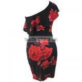 Fashion Retro Sexy Off Shoulder Lady Dress thumbnail-5