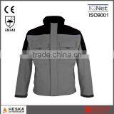 Mens Contrast Color New Cargo Heavy Duty Softshell Work Coat thumbnail-4