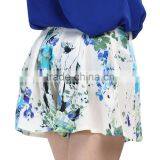 Fashion Short Pants Bottom Women's Trouser Young Girl Floral Shorts for Sale thumbnail-4