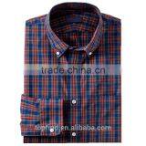Yiwu Wholesale Clothing Check Button Down Mens Dress Shirt European Collar thumbnail-1