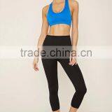 2017 Guangzhou Shandao OEM Customized Wholesale Manufacture 95% Cotton 5% Spandex Female 3/4 Plain Sweat Shorts thumbnail-5