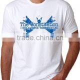 Soft Fabric 100 Cotton White Printed T-shirt Price thumbnail-1