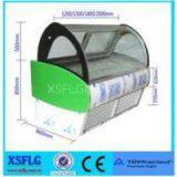 Italian Ice Cream Gelato Dispaly Case Cabinet Showcase(CE)