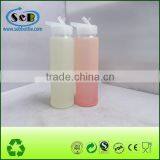 Smart Color Changable Glass Bottle With Silicone Jacket , Borosilicate Glass Drinking Bottle , Glass Camping Bottles thumbnail-4