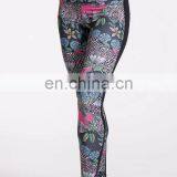 Full Sublimation Womens Elastic Fitness Running Sport High Waist Sex Lycra Yoga Leggings Polyester High Quality Yoga Pants thumbnail-6