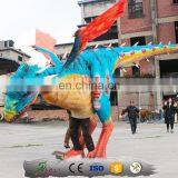 Attractive Dragon Puppet Realistic Animatronic Dinosaur Costume thumbnail-4