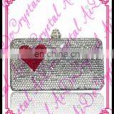 Aidocrystal New Wholesale Good Price Fancy White Crystal Ladies Bridal Wedding Clutch Bag thumbnail-1