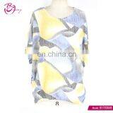 Affordable Price Fat Size Short Sleeve Blouse For Women