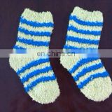 designer plush socks in winter