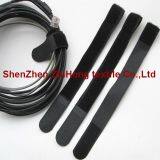 Plastic Metal Buckles Fixtures Nylon Material Hook And Loop Cable Ties