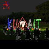 Outdoor Waterproof LOVE Character 3d Motif Lights for Holiday Decorations thumbnail-2