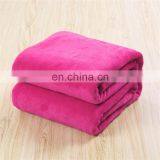 Solid Color Flannel Blanket Autumn Home Office Available thumbnail-1