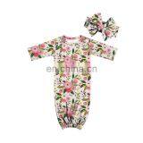 Winter Baby Sleeping Bags Sleeping Sack Baby Newborn Sleeping Gowns With Headband thumbnail-3