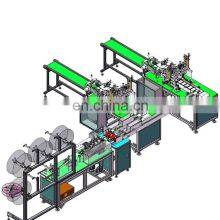Fully Automatic 3 Ply Nonwoven Fabric Disposable Medical Facemask Facial Surgical Face Masks Making Machine Production Line thumbnail-2