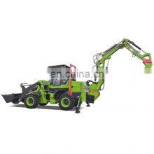 CE 2ton 3ton 5ton 6ton Mini Tractor Backhoe Loader Small Backhoe 4x4 With Attachment Back Hoe for Sale Philippines thumbnail-3