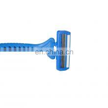 Hotel Supplies Disposable Travel Hotel Stainless Steel Safety Men Triple Blade Shaver Razor thumbnail-4