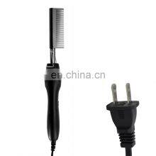 High Heat Ceramic Press, Comb Hair Straightener Pressing Electric Hot Comb/ thumbnail-2