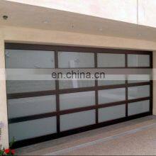 Aluminum Golf Car Garage Door Car Parking Clear Glass Sectional Door thumbnail-1