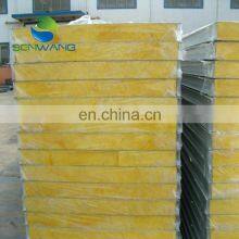 Fiber Glass Wool Sandwich Panel Insulated Metal Faced for Roof Board thumbnail-3