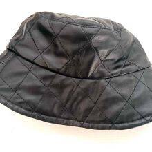 FASHION LADIES' GENUINE SHEEPSKIN LEATHER BUCKET HATS thumbnail-5