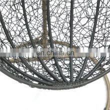 Indoor & Outdoor FurnitureStandalone PE Rattan Wicker Metal Hanging Egg Chair Hammock Swing Chair Gardern Furniture thumbnail-5