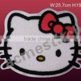 Towel Embroidery on Patch/iron on Patch /Hellokitty /towel