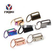 Exquisite Workmanship Metal Nickel 1 Inch Key Fob Hardware thumbnail-2