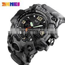 1155b Multicolor Led Hand Watches Men Watch Digital Dual Time Watch for Man Sports thumbnail-2