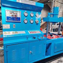 Manual Control YFT-B100 Vertical Valve Pressure Testing Machine for Flange Welding Threaded Valve Test thumbnail-4