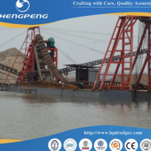 China Heavy-Duty 120m3/T Chain Bucket Iron Dredger for High-Quality Iron Processing thumbnail-2