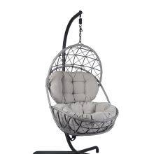 knock down swing egg chair hanging chair with stand