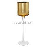 Stem Tealight Holder, Gold