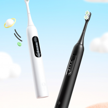 Infly T32 White & Black Sonic Electric Toothbrush thumbnail-1
