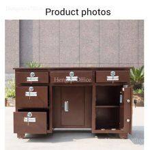 SES-110F 1.1m Biometric Safe Desk | Thickened Forging ，Anti-Pry Design | OEM Supplier for Jewelry Store thumbnail-5