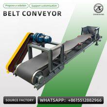 Mobile Belt Conveyor Adjustable Height Inclined Climbing Belt Conveyor Mining Sand Grain Logistics Loading Unloading Conveyor Belt Machine thumbnail-5