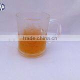 10oz Frosted Glass Beer Mug With Handle thumbnail-3