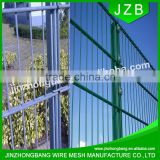 Double wire mesh fence for private garden
