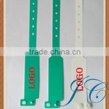 Promotional high quality plastic id bracelets with personalized logo