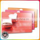 Plastic Coupon and Discount Color Card