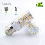 5730 E27 E14 LED Lamp 5730SMD LED Lights Led Corn Bulb 24 36 48 56 69 72Leds Chandelier Candle Lighting Pendant Light 10pcs Lot thumbnail-5
