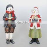 The Snowman Family Siblings Resin Crafts Decoration Piece thumbnail-1